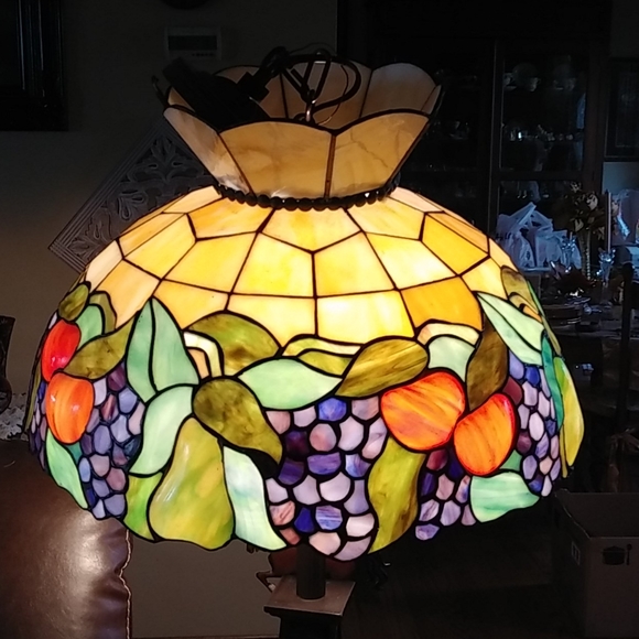 Other - Wow! Tiffany like Hanging stained glass shade